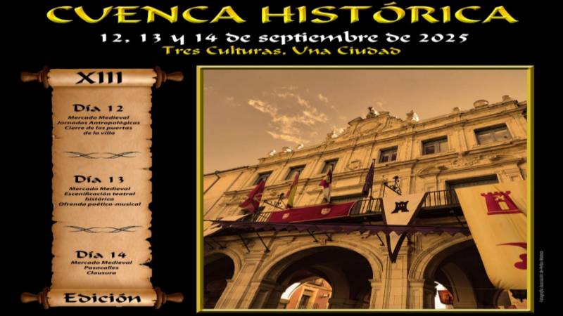 Cuenca revive su pasado con 'Cuenca Histórica' Tres Culturas. Una Ciudad