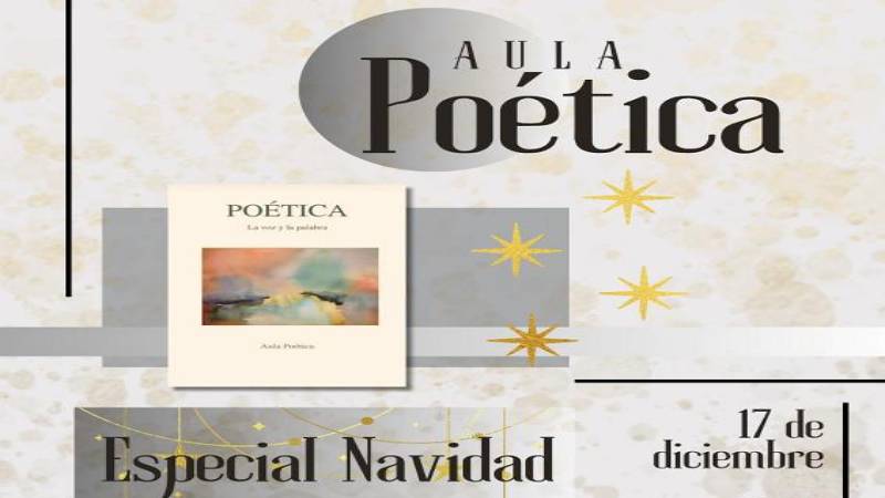 Aula Poética Especial Navidad presentación de poemario en Cuenca