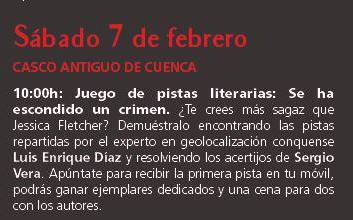 Programación del sábado 7 de febrero del Festival Las Casas Ahorcadas en Cuenca