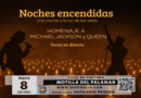 “NOCHES ENCENDIDAS: Una noche a la luz de las velas – Michael Jackson y Queen” llega a Motilla del Palancar.