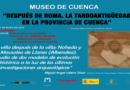 Cuenca acoge una conferencia sobre la evolución de las villas romanas con el caso de Noheda y Albendea