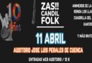 Zas!! Candil Folk celebra 10 años en el Auditorio de Cuenca con un gran concierto de música tradicional