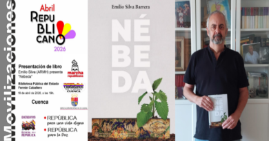 Emilio Silva presenta en Cuenca su novela “Nébeda” en la Biblioteca Pública Fermín Caballero