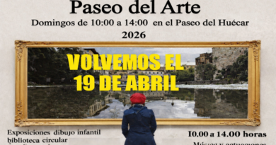 El Paseo del Arte regresa este domingo 19 de abril al Paseo del Huécar