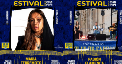María Terremoto, premio José Luis Perales al Talento Musical Joven 26 en Estival Cuenca