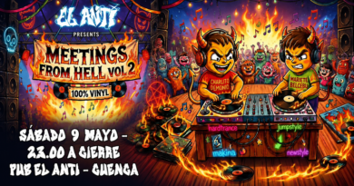 Meetings From Hell Vol. 2 en Cuenca: el vinilo vuelve a arder este 9 de mayo en El Anti