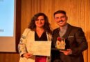 Rodrigo Muñoz recibe el primer premio al Mejor Trabajo de Periodismo local en la gala anual de la Asociación de la Prensa de Cuenca