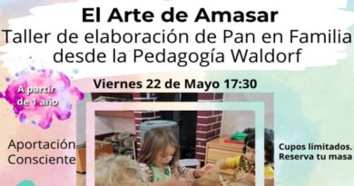 «El Arte de Amasar»: familias, naturaleza y pedagogía Waldorf se unen en un taller especial en Cuenca