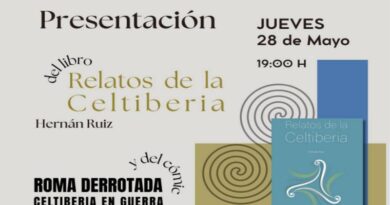 La Biblioteca Pública de Cuenca acoge la presentación de “Relatos de la Celtiberia” y del cómic “Roma Derrotada” La Biblioteca Pública de Cuenca acoge la presentación de “Relatos de la Celtiberia” y del cómic “Roma Derrotada”