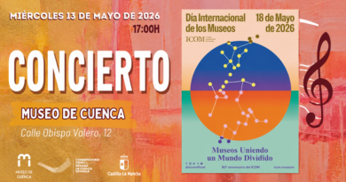 El Museo de Cuenca celebrará el Día Internacional de los Museos con un concierto del Conservatorio Pedro Aranaz