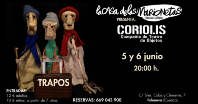 TRAPOS llega a Cuenca: una conmovedora obra de teatro de objetos sobre la vida, la amistad y la muerte