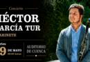 El clarinetista conquense Héctor García Tur ofrecerá un recital en el Auditorio de Cuenca el próximo 19 de mayo