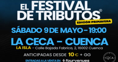 Festival de tributos en La CECA: Melendi, Estopa y más el 9 de mayo