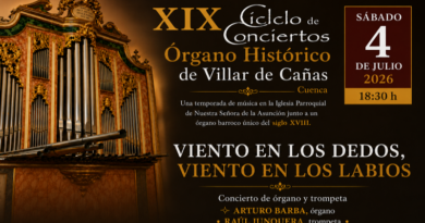 Arturo Barba y Raúl Junquera protagonizan un concierto de órgano y trompeta en Villar de Cañas