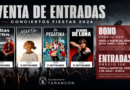 El Ayuntamiento de Tarancón pone a la venta las entradas de los conciertos solidarios de las fiestas patronales 2026