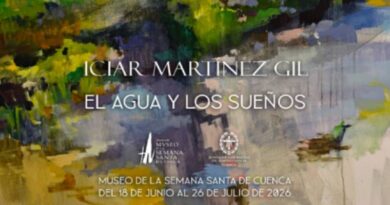 ‘El agua y los sueños’, de la pintora conquense Icíar Martínez Gil, llega este jueves al Museo de Semana Santa ‘El agua y los sueños’, de la pintora conquense Icíar Martínez Gil, llega este jueves al Museo de Semana Santa