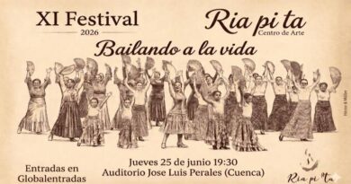 “Bailando a la vida” XI Festival Riá Pi Ta en el Teatro Auditorio de Cuenca “Bailando a la vida” XI Festival Riá Pi Ta en el Teatro Auditorio de Cuenca