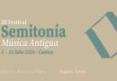 El Festival Semitonía llenará Cuenca de música antigua con cinco conciertos en el Espacio Torner y el Centro de Arte Contemporáneo