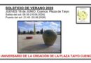 La Plaza Taiyo de Cuenca celebrará el Solsticio de Verano 2026 con música, astronomía, cuentos y cultura japonesa