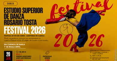 El talento de la danza conquense subirá al escenario del Auditorio con el Festival 2026 de Rosario Tosta