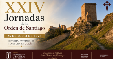 Uclés celebrará las XXIV Jornadas de la Orden de Santiago con historia, patrimonio y una visita teatralizada