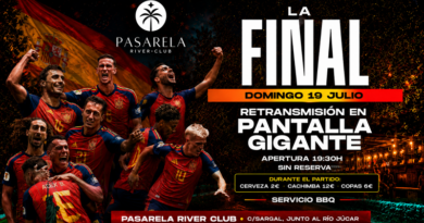Pasarela River Club instalará una pantalla gigante para vivir la final España-Argentina en Cuenca