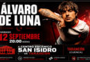 Álvaro de Luna actuará en Tarancón con un concierto lleno de emoción y grandes éxitos