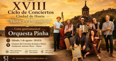Huete une gastronomía y música en directo con una cena amenizada por la Orquesta Pinha Huete une gastronomía y música en directo con una cena amenizada por la Orquesta Pinha