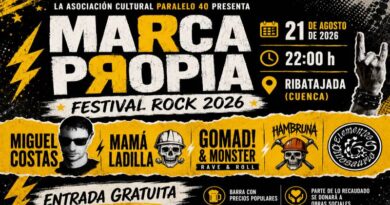 Marca Propia Festival Rock 2026 reunirá en Ribatajada a Miguel Costas, Mamá Ladilla y GOMAD! & MONSTER y Hambruna