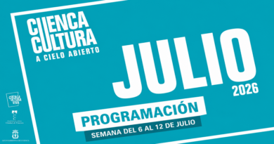 Consulta la programación de ‘Cuenca Cultura a Cielo Abierto’ del 6 al 12 de julio