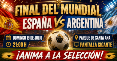 El Parque de Santa Ana reunirá este domingo a la afición para apoyar a España en la final del Mundial