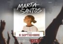 Marta Santos llevará su música al Centro Escénico San Isidro de Tarancón el 8 de septiembre