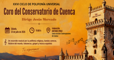 El Coro del Conservatorio de Cuenca protagoniza una nueva cita del XXVI Ciclo de Polifonía Universal