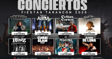 Ya están a la venta las entradas para los conciertos de las Fiestas de Tarancón 2026