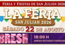 San Julián 2026 afronta un sábado de títeres, música, toros, verbena y Fiesta Bresh