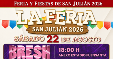 San Julián 2026 afronta un sábado de títeres, música, toros, verbena y Fiesta Bresh