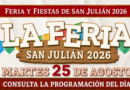 San Julián 2026 continúa este martes con juegos familiares, toros, Carpa Joven y el concierto de IN VIVO