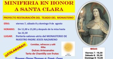 Las Clarisas de Sisante organizan una miniferia solidaria para restaurar el tejado de su histórico monasterio Las Clarisas de Sisante organizan una miniferia solidaria para restaurar el tejado de su histórico monasterio