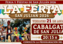 La Cabalgata de San Julián y Antonio Orozco protagonizan el viernes 21 de agosto en Cuenca