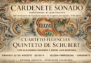 El Quinteto de Schubert sonará en Cardenete con Fluencias, Alejandra Navarro y Ángel Luis Quintana