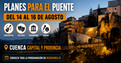 Planes para el puente del 14 al 16 de agosto en Cuenca capital y provincia