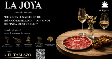 Jamón ibérico, vinos de Mustiguillo y jazz se citan en El Tablazo
