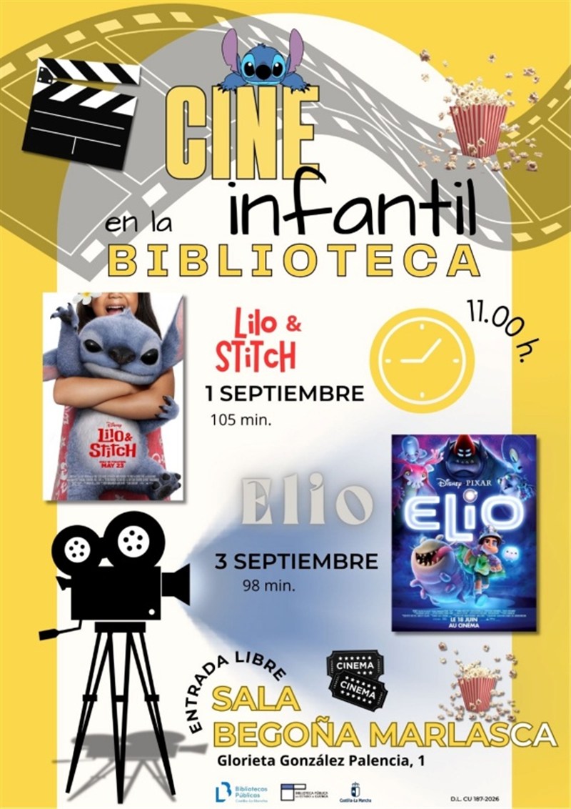 Cine infantil en la Biblioteca Pública del Estado en Cuenca
