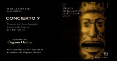 Los participantes de la Academia de Órgano Online protagonizan “Soli Deo Gloria” en la Catedral de Cuenca