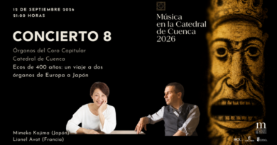 Mineko Kojima y Lionel Avot cruzan Europa y Japón a través de los órganos de la Catedral de Cuenca