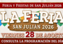 San Julián 2026 continúa el viernes 28 con deporte, musicales, Indispensables y verbena