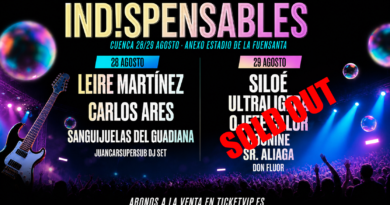 Indispensables Cuenca 2026 cuelga el cartel de «entradas agotadas» para el sábado, con Siloé, Ultraligera y Ojete Calor