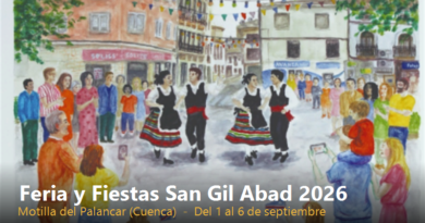 Motilla del Palancar prepara su Feria y Fiestas de San Gil Abad 2026 del 1 al 6 de septiembre