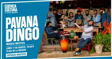 Pavana Dingo llevará su «sonido serrano tropical» a la Plaza de la Merced