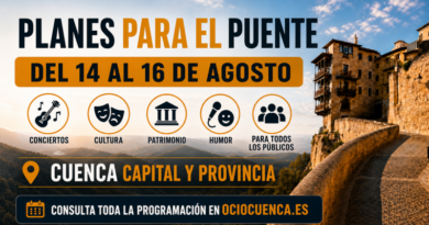 Planes para el puente del 14 al 16 de agosto en Cuenca capital y provincia